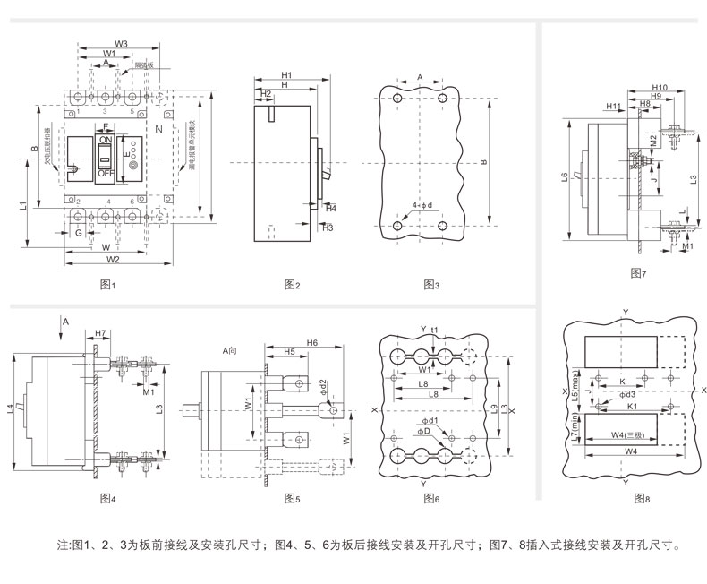 mccb Technical parameters14